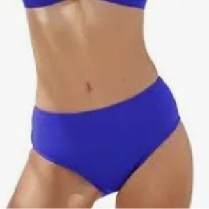 DKNY Women's Blue Bikini Bottom